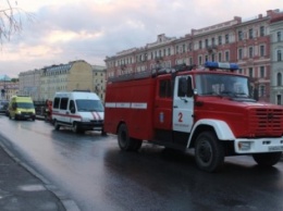 В Петербурге на стройплощадке «Лондон Парк» произошел пожар