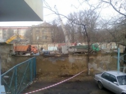 На территории Одесской пищевой академии началось строительство высотки