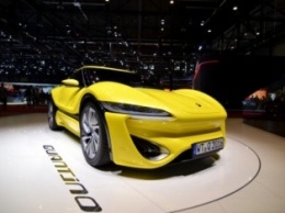Электрический спорткар Quantino представили в Женевском автосалоне