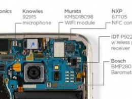 Специалисты Chipworks разобрали Samsung Galaxy S7 edge и обнаружили там модуль камеры Sony и ОЗУ от компании Hynix