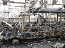 Полиция показала последствие черниговского пожара