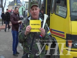 Льготники в Ровенской области протестовали против наглости водителей маршруток