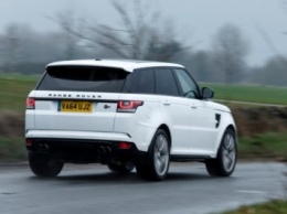 Land Rover Range Rover Sport SVR 2018 прошел рестайлинг и выведен на тесты