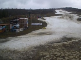 СМИ: Минспорта провело лыжные соревнования без снега на "своем" курорте