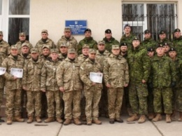 Канадские саперы подготовили 70 украинских военных в Хмельницкой области
