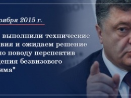 Это победа: Топ-5 обнадеживающих цитат Порошенко о безвизовом режиме