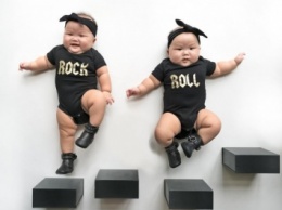 Восьмимесячные близнецы из Сингапура покоряют интернет