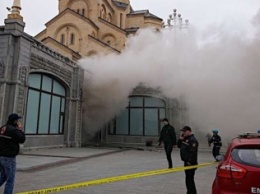 В Грузии произошел пожар в крупнейшем православном храме