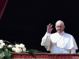 Папа Римский в пасхальной проповеди упомянул конфликт в Украине