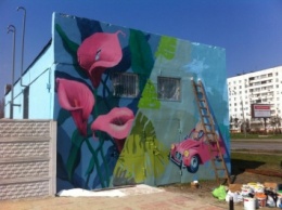 Уличные художники принялись за Набережную (ФОТОфакт)
