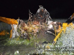 На Волыни разбился самолет, у пилота не было шансов выжить