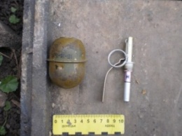 В Бахмуте у местного жителя обнаружили гранату