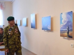 Выставка картин ко Дню пограничника открылась в Кировограде