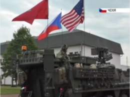 В Чехию вошли танки НАТО. Едут на учения в Прибалтику