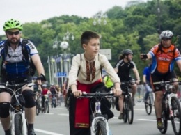 В Киеве в День города прошел велопарад (ФОТОРЕПОРТАЖ)