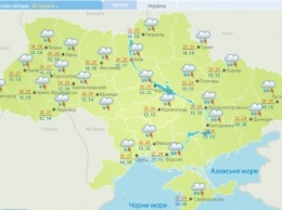 Сегодня по всей Украине пройдут грозы