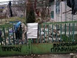 В Николаеве мужчина заплатил штраф за вывоз мусора в Матвеевский лес