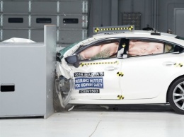 Обновленная Mazda6 прошла краш-тест IIHS (видео)