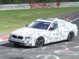 В сети опубликовано видео тестов прототипа BMW 5-й серии