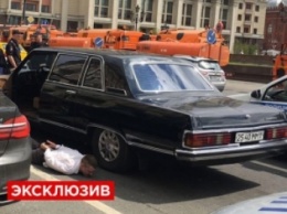 Погоня со стрельбой под окнами Кремля (ВИДЕО)
