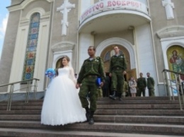 Свадьба боевика "ДНР" из Колумбии (ФОТО)