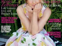 Рене Зеллвегер после пластики появилась на обложке Vogue без макияжа