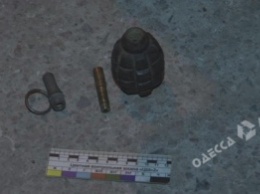 Двое мужчин бросили гранату в полицейских под Одессой