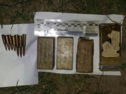 СБУ изъяла взрывчатку, оружие и боеприпасы в Закарпатской области