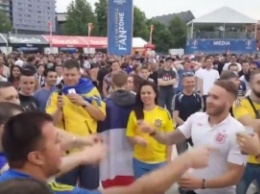 Украинские и английские фанаты спели песню о Путине, а Ротань сделал прогноз на матч россиян
