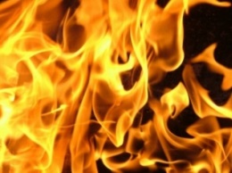 В Бахмуте при пожаре пострадал местный житель