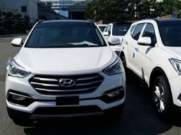 Новый Hyundai Santa Fe попался фотошпионам (ФОТО)