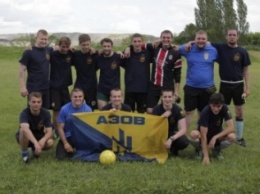 Команда ГК "Азов" Доброполье - "Азовец" приняла участие в футбольном турнире