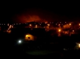 Жесткая ночь в Макеевке: канонада и виден пожар
