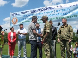 В Приазовском районе прошел всеукраинский турнир по футболу