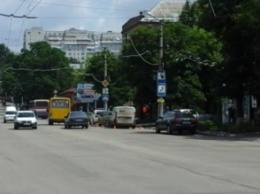 В Кировограде на незначительное ДТП вызвали полицию