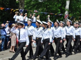В Одессе прошел выпускной бывшего севастопольского Военно-морского лицея