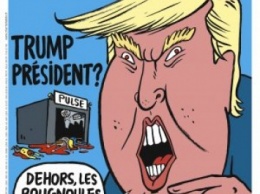 Charlie Hebdo опубликовал карикатуры на теракт в Орландо