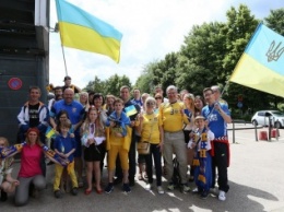 Как украинцы поддерживали свою сборную в игре против Северной Ирландии. Фоторепортаж