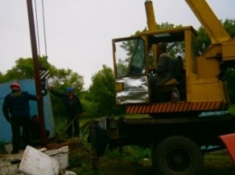 В Доброполье произвели демонтаж-монтаж насоса