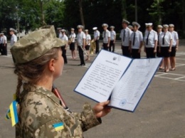 В Николаевской области курсанты учебного центра ВМС приняли присягу на верность Украине
