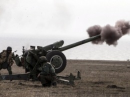 В районе Донецка зафиксирована артиллерия калибра 122 и 152 мм