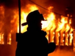 В Кривом Роге спасатели тушили пожар на детской площадке и на промышленном предприятии