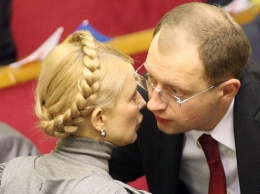 "Любовные" разборки Яценюка и Тимошенко: Отношения ценой в миллиарды