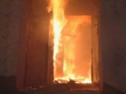 В Кировограде горела квартира, в которой находились маленькие дети
