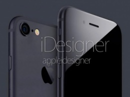 Как будет выглядеть iPhone 7 в новом цвете «Space Black»