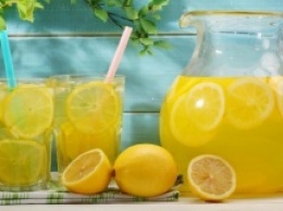 Домашний лимонад с мятой и лимоном