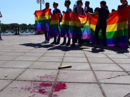В Киеве во время ЛГБТ-марша произошла стычка, травмирован милиционер, - МВД