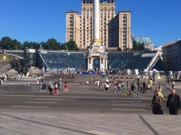 В Киеве на Майдане протестуют до 50 человек, - нардеп