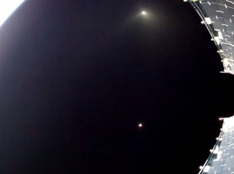 Видеозапись с упавшего на Землю обтекателя ракеты Falcon 9 найдена в море