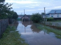 В Борзнянском районе из-за сильного ливня затопило два населенных пункта